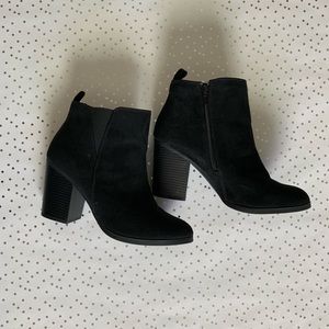 Black booties